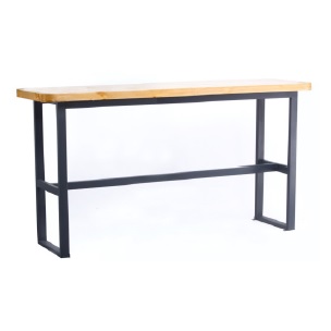 Cafe High Bench (Knotty Pine Plywood) KT-HB1200 (1200W x 500D MM)