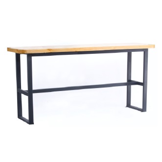 Cafe High Bench (Knotty Pine Plywood) KT-HB1800 (1800W x 500D MM)